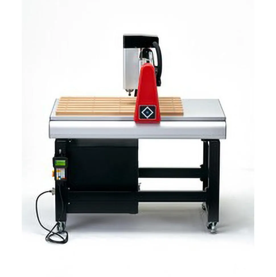 CNC Routers; X Axis Travel Length (Decimal Inch): 23.8100; Y Axis Travel Length (Decimal Inch): 35.8200; Z Axis Travel Length (Decimal Inch): 3.9370; Spindle Speed (RPM): 24000.00; Spindle Power (Watts): 800; Rapid Feed Rate (IPM): 150; Rapid Feed Rate (MPM): 3.81