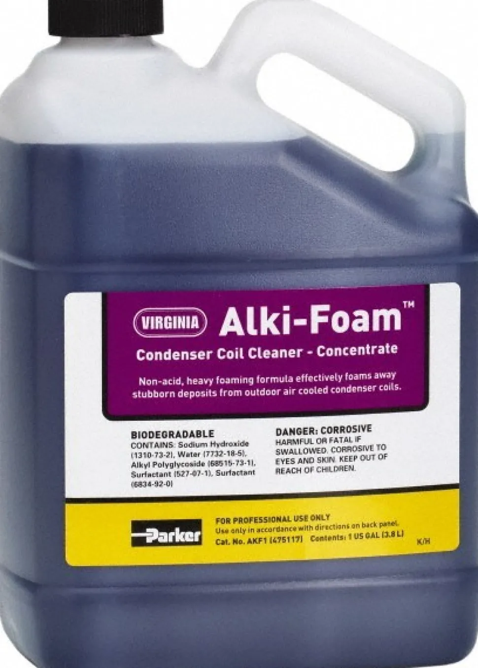 Coil Cleaner: Alkaline, 5 gal