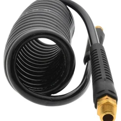 Coiled & Self Storing Hose: 1/4