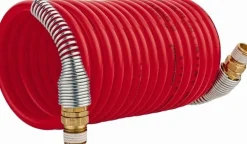 Coiled & Self Storing Hose: 1/4
