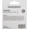Coin & Button Cell Battery: Size CR2025, Lithium