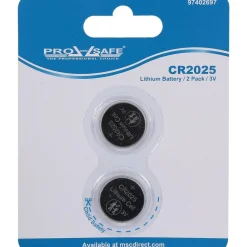 Coin & Button Cell Battery: Size CR2025, Lithium
