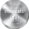 Coin & Button Cell Battery: Size CR2450, Lithium-ion