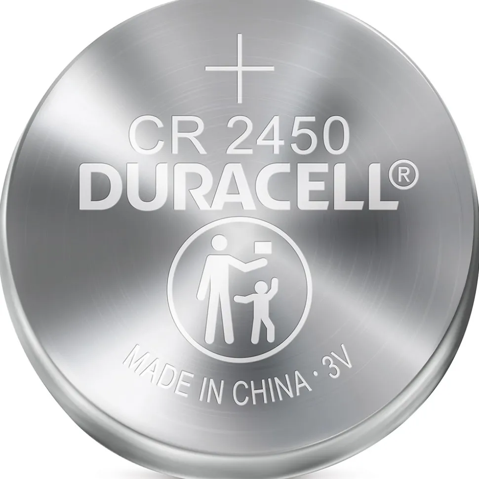 Coin & Button Cell Battery: Size CR2450, Lithium-ion