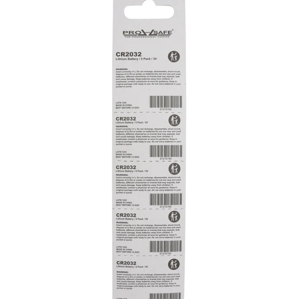 Coin & Button Cell Battery: Size CR2032, Lithium