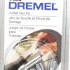 Collet Nut Kit: Use with Rotary Tools