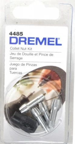 Collet Nut Kit: Use with Rotary Tools