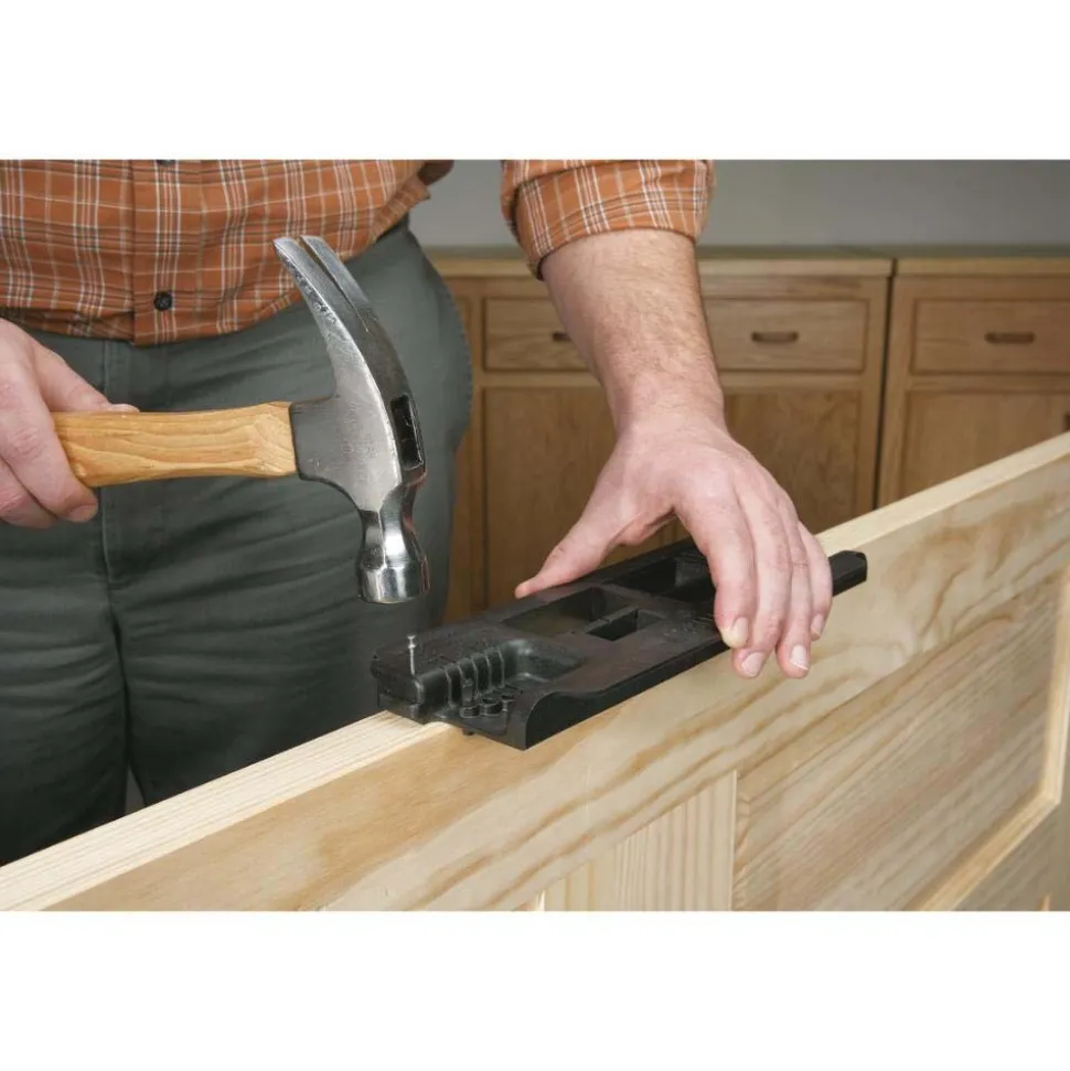1/4" Collet, Router Strike and Latch Template