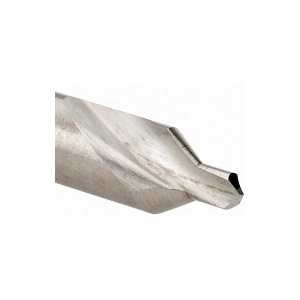 Combination Drill & Countersink: #3, 1/4" Body Dia, 118 deg, High-Speed Steel