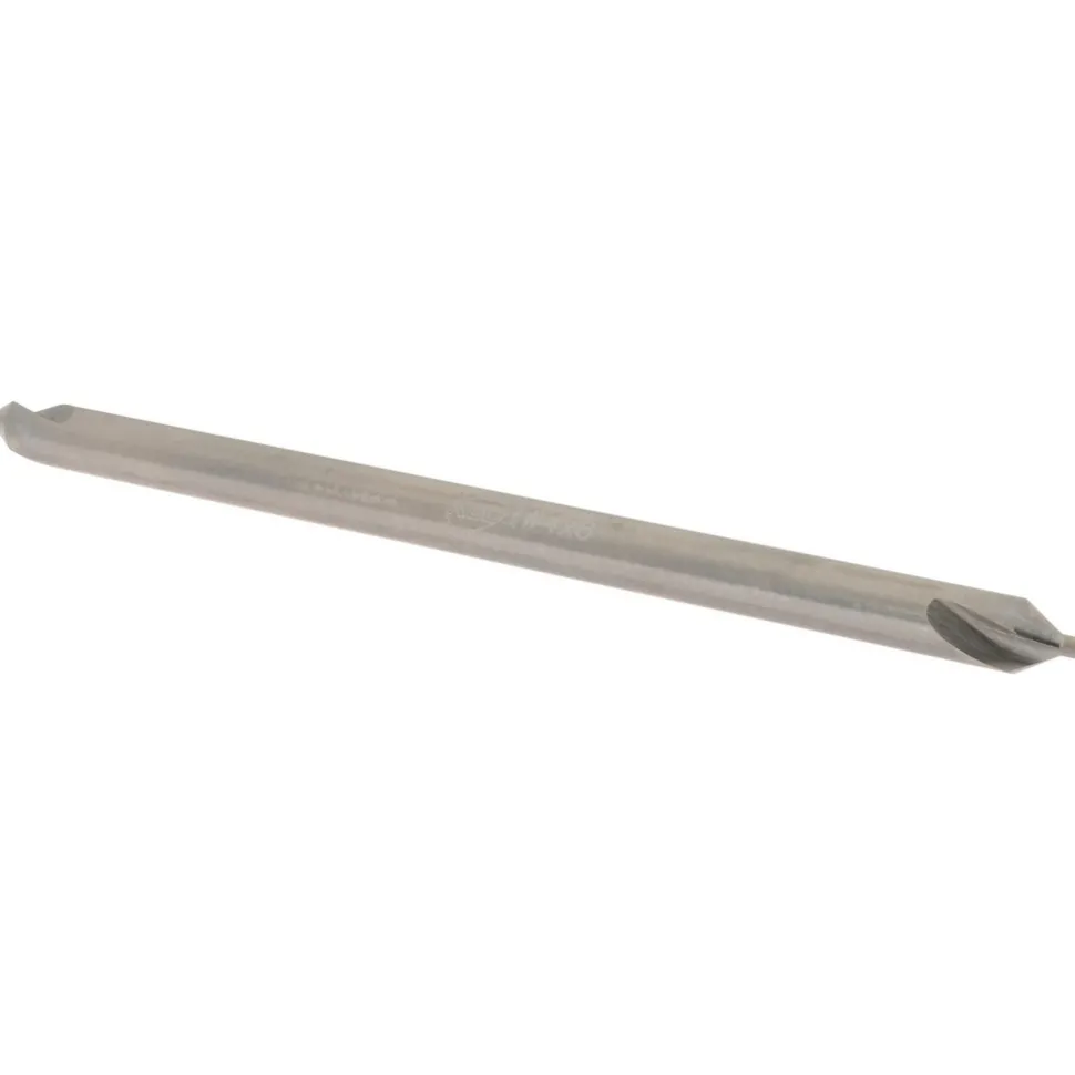 Combination Drill & Countersink: #4, 5/16" Body Dia, 118 deg, High-Speed Steel