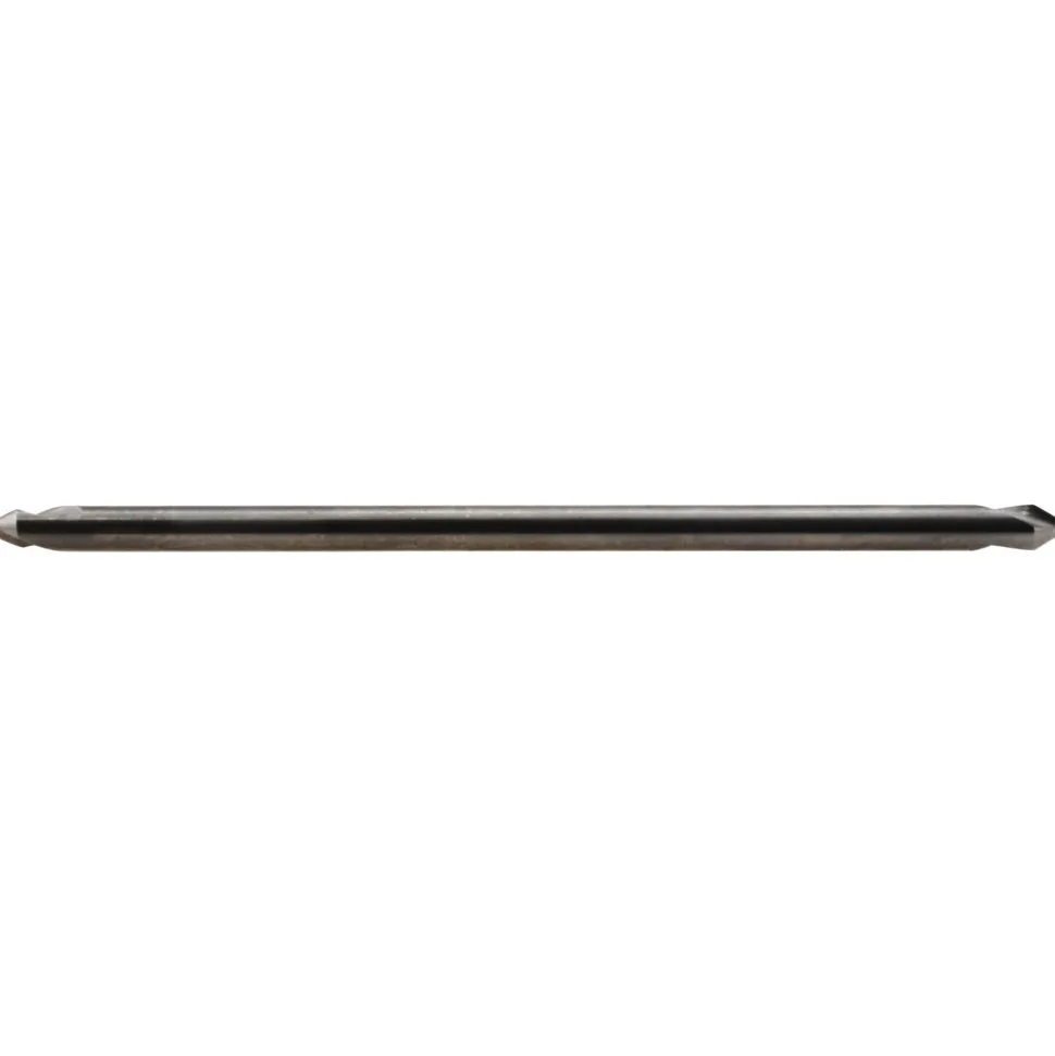Combination Drill & Countersink: #3, 1/4" Body Dia, 118 deg, High-Speed Steel