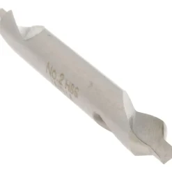 Combination Drill & Countersink: #2, 3/16" Body Dia, High-Speed Steel