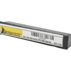 Combination Drill & Countersink: #1, 1/8" Body Dia, High-Speed Steel