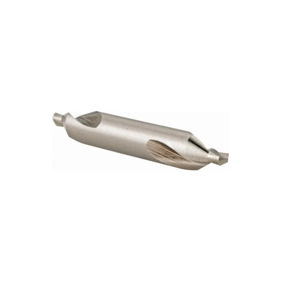 Combination Drill & Countersink: #4, 5/16" Body Dia, 118 deg, High-Speed Steel