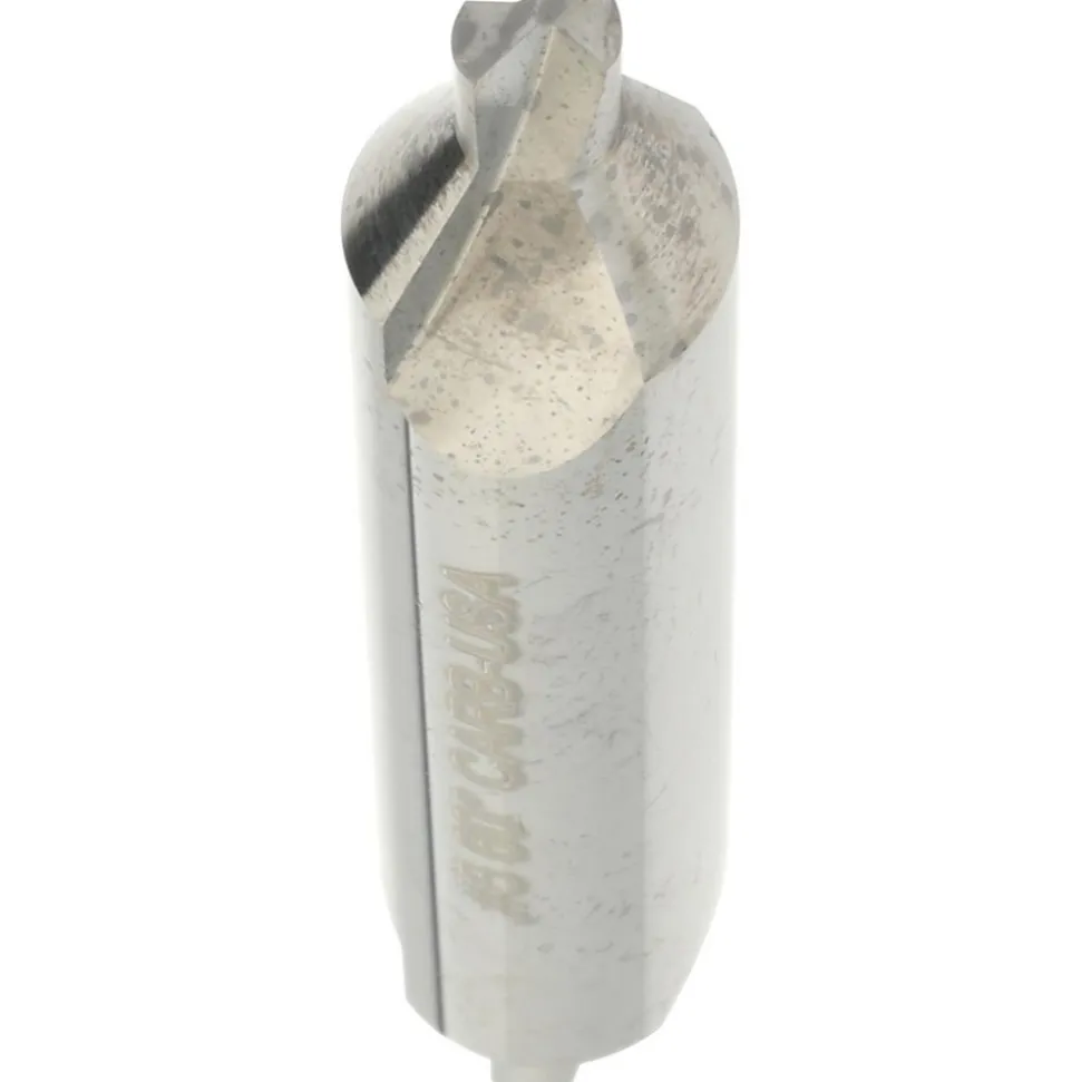 Combination Drill & Countersink: #5, 7/16" Body Dia, Solid Carbide