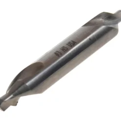 Combination Drill & Countersink: #3, 6.35 mm Body Dia, 118 deg, High-Speed Steel