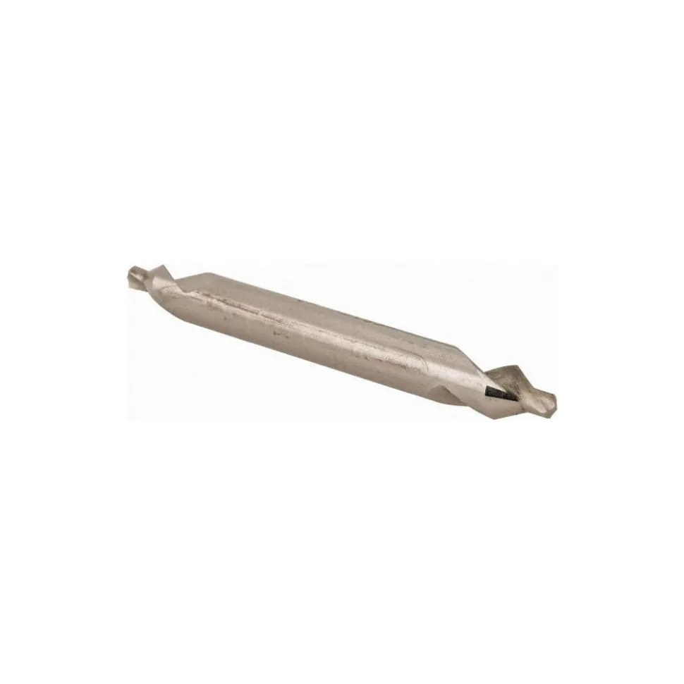 Combination Drill & Countersink: #2, 3/16" Body Dia, High-Speed Steel