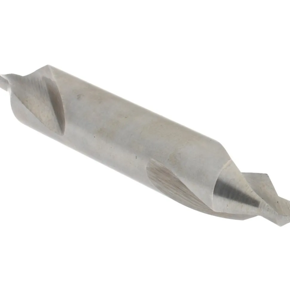 Combination Drill & Countersink: #4-1/2, 3/8" Body Dia, 118 deg, High-Speed Steel