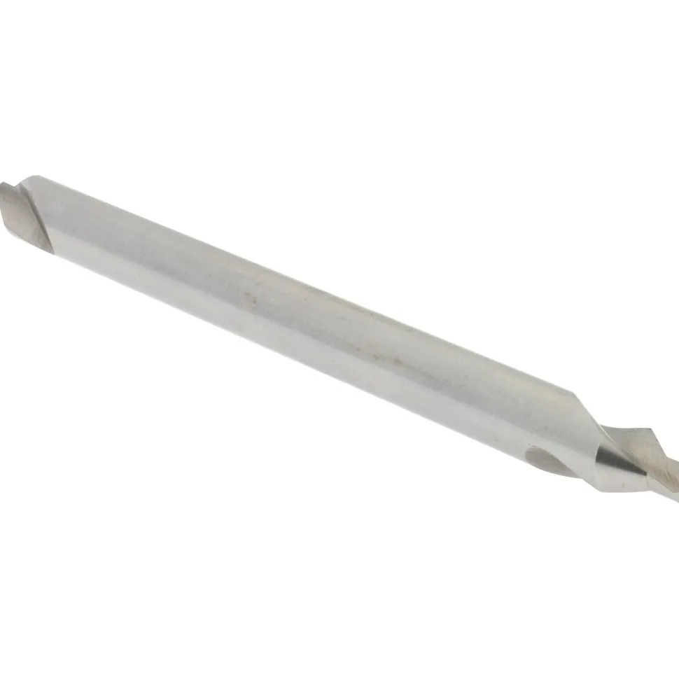 Combination Drill & Countersink: #5, 7/16" Body Dia, 118 deg, High-Speed Steel