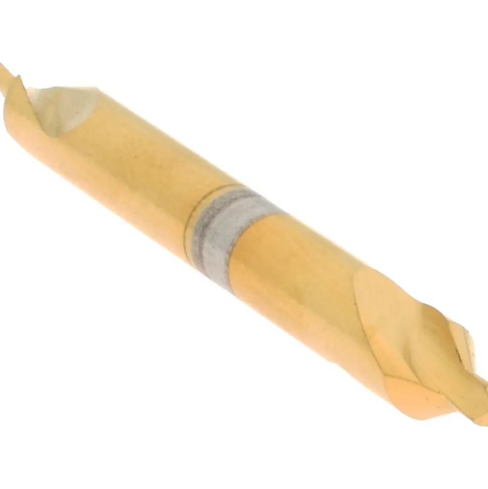 Combination Drill & Countersink: #2, 3/16" Body Dia, 118 deg, High-Speed Steel