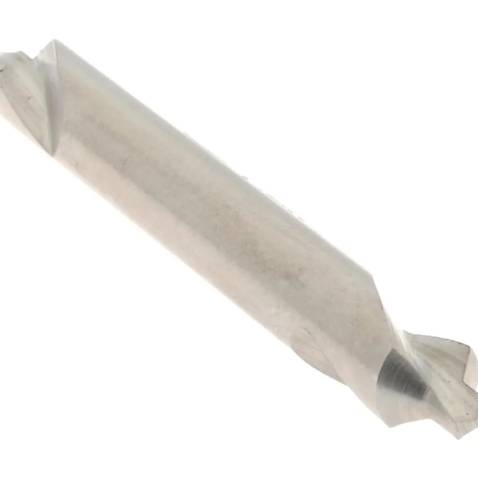 Combination Drill & Countersink: #2, 3/16" Body Dia, 118 deg, High-Speed Steel