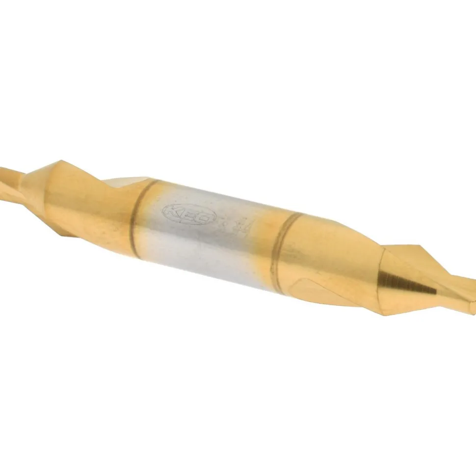 Combination Drill & Countersink: #4, 5/16" Body Dia, 118 deg, High-Speed Steel