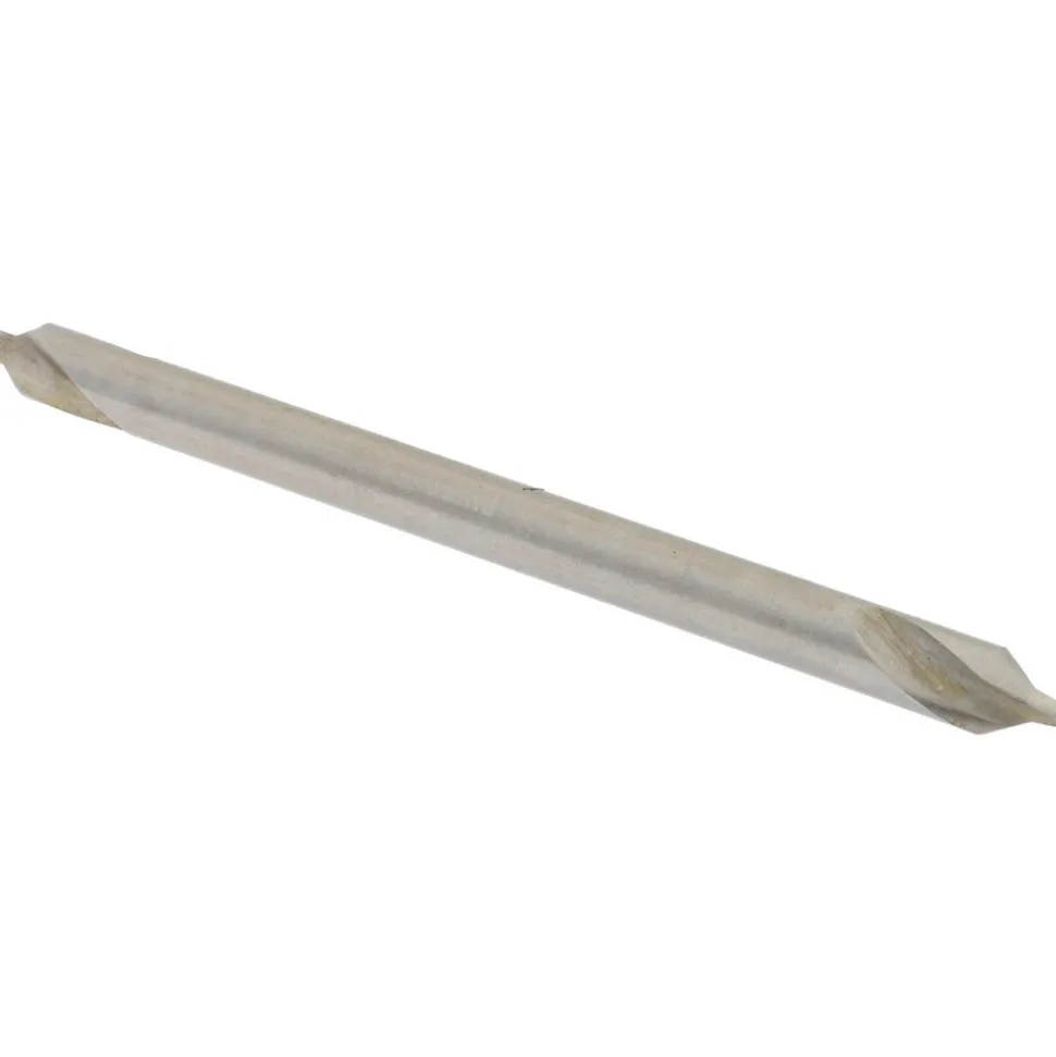 Combination Drill & Countersink: #3, 1/4" Body Dia, 118 deg, High-Speed Steel