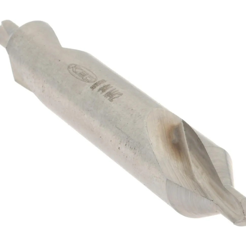 Combination Drill & Countersink: #4, 5/16" Body Dia, 118 deg, Cobalt