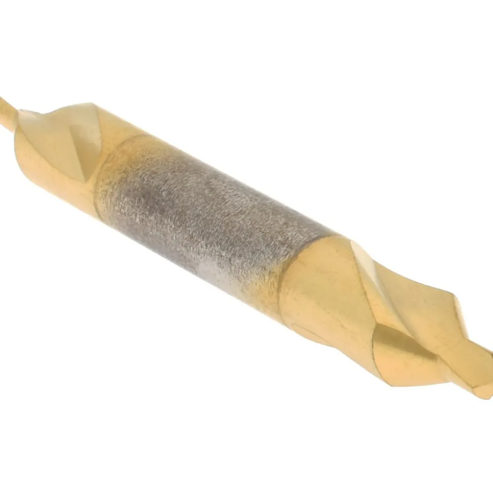 Combination Drill & Countersink: #3, 1/4" Body Dia, 118 deg, High-Speed Steel