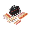 Combination Hand Tool Sets: Set Type: Insulated Tool Set; Number Of Pieces: 25; Measurement Type: Inch, Metric