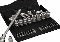 Combination Hand Tool Sets: Set Type: Bit Set, Socket; Number Of Pieces: 29; Measurement Type: Metric