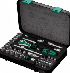 Combination Hand Tool Sets: Set Type: Bit Set, Socket; Number Of Pieces: 42; Measurement Type: Metric