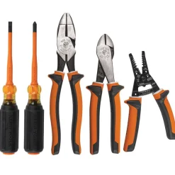 Combination Hand Tool Sets: Set Type: Insulated Tool Set; Number Of Pieces: 5; Measurement Type: Fractional Inch