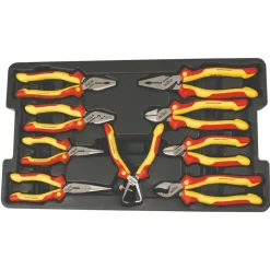 Combination Hand Tool Sets: Set Type: Insulated Tool Set; Number Of Pieces: 9; Measurement Type: Inch