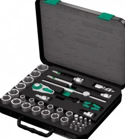 Combination Hand Tool Sets: Set Type: Bit Set, Socket; Number Of Pieces: 38; Measurement Type: Inch