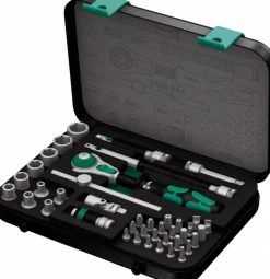 Combination Hand Tool Sets: Set Type: Bit Set, Socket; Number Of Pieces: 41; Measurement Type: Inch