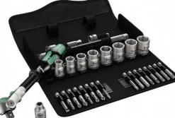 Combination Hand Tool Sets: Set Type: Bit Set, Socket; Number Of Pieces: 29; Measurement Type: Inch