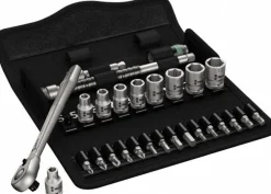 Combination Hand Tool Sets: Set Type: Bit Set, Socket; Number Of Pieces: 28; Measurement Type: Metric