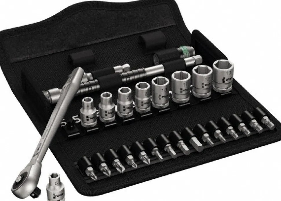 Combination Hand Tool Sets: Set Type: Bit Set, Socket; Number Of Pieces: 28; Measurement Type: Metric