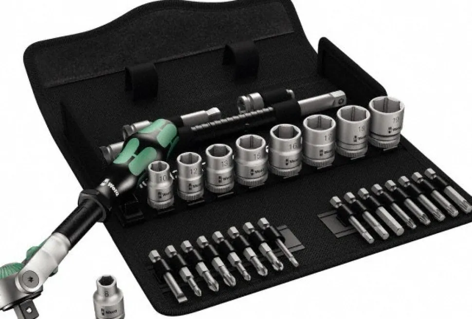 Combination Hand Tool Sets: Set Type: Bit Set, Socket; Number Of Pieces: 29; Measurement Type: Metric
