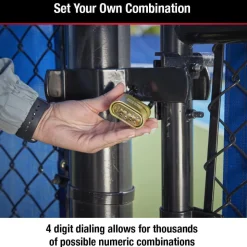 Combination Lock: Solid Brass, 2