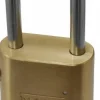 Combination Lock: Solid Brass, 2" Wide