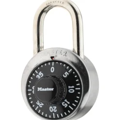 Combination Lock: Steel, 1-7/8" Wide