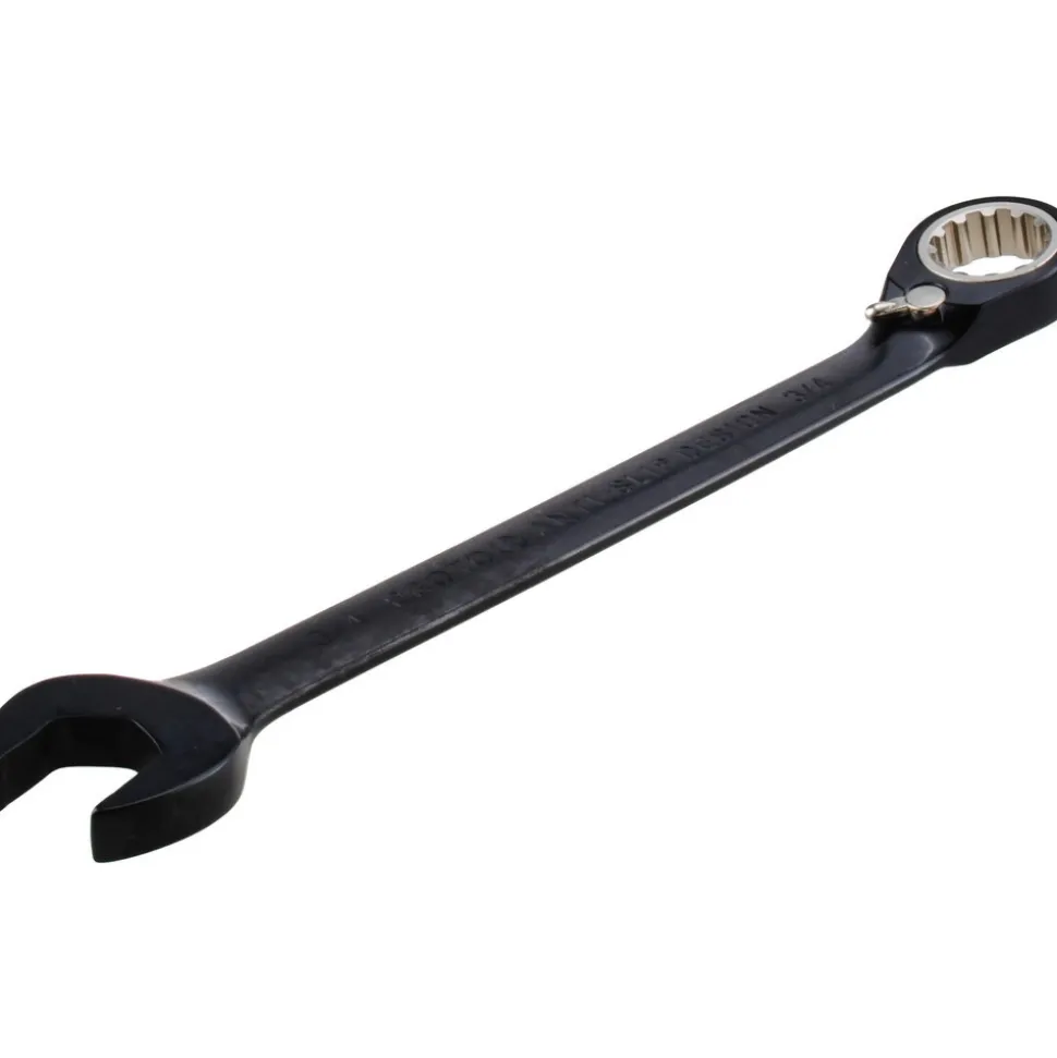 Combination Wrench: 3/4" Head Size, 15 deg Offset