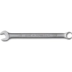 Combination Wrench: 1/2" Head Size, 15 deg Offset