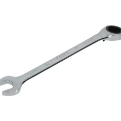 Combination Wrench: 9/16" Head Size, 15 deg Offset
