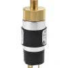 Compact, Cylindrical Pressure Switch: 10 psi to 150 psi, 1/8" NPT Male Thread