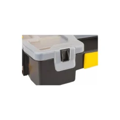 14 Compartment Clear, Black, Yellow Small Parts SortMaster Junior