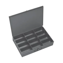 12 Compartment Small Steel Storage Drawer