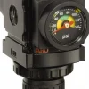 Compressed Air Regulator: 1/4" NPT, 250 Max psi, Miniature
